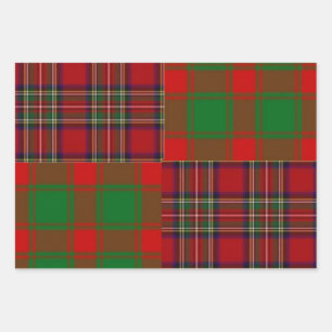 Christmas Bundle of Three Different Wrapping Paper Sheet