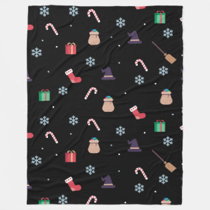 christmas buona befana fleece blanket