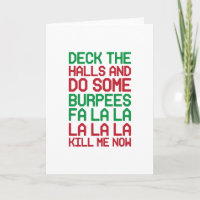 Christmas Burpees
