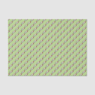 Christmas Burrito Waving Hello Santa Hat Holiday Tissue Paper