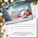 CHRISTMAS BUSINESS CERTIFICATE gift for you<br><div class="desc">An lovely Christmas design. Add your data, logo, company details and pictures in minutes. Celebrate the joy of giving with this customisable Christmas gift certificate, perfect for spreading holiday cheer. The front features a serene winter scene with Santa’s sleigh flying over a snowy landscape, adding a magical touch to your...</div>