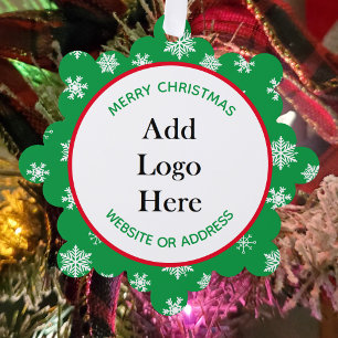 Christmas Business Customer Appreciation Gifts Tree Decoration Card