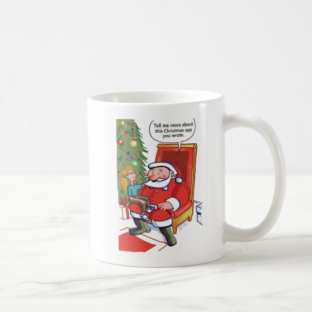 Christmas Business Partners left hand mug (Right)