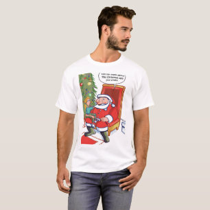 Christmas Business Partners men white T-shirt
