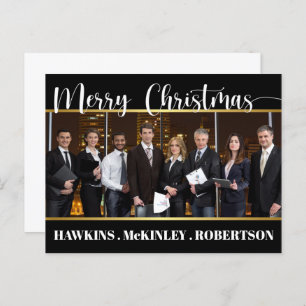 Christmas Business Postcard