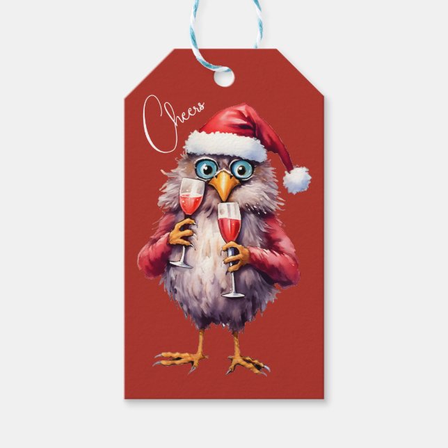 Christmas Business Style Gift Tag (Front)