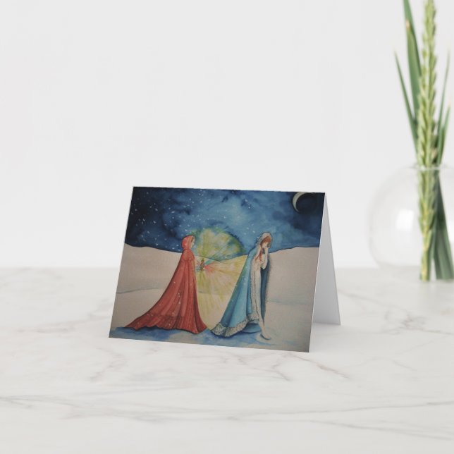 Christmas by Lantern Light Holiday Card (Front)