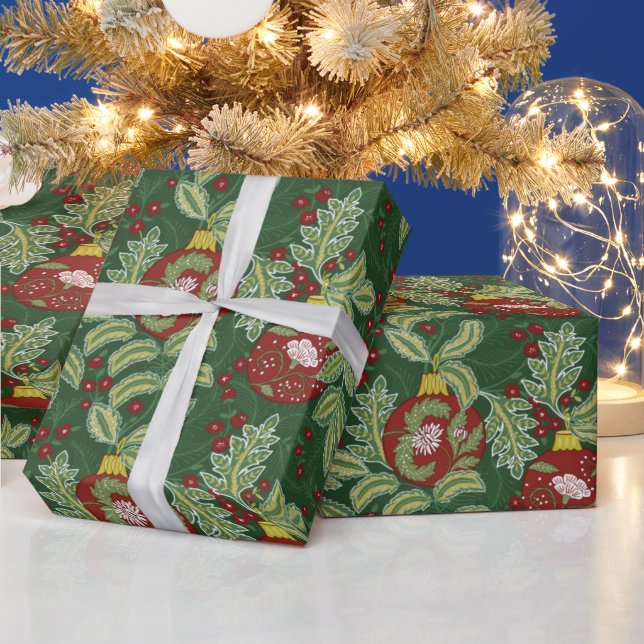  Christmas by William Morris  Wrapping Paper (Holidays)