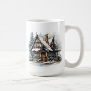 Christmas Cabin Mug