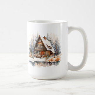 Christmas Cabin Mug