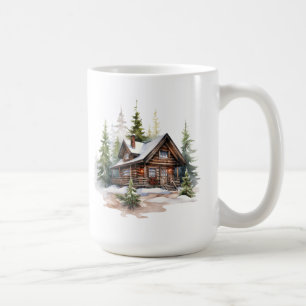 Christmas Cabin Mug