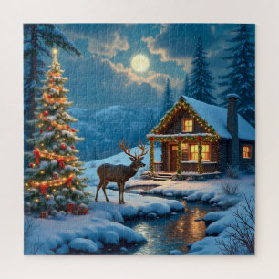 Christmas Cabin Puzzle