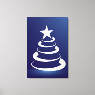 Christmas cake canvas print