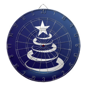 Christmas cake dartboard