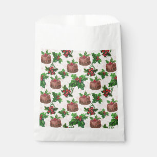 Christmas Cake Favour Bags