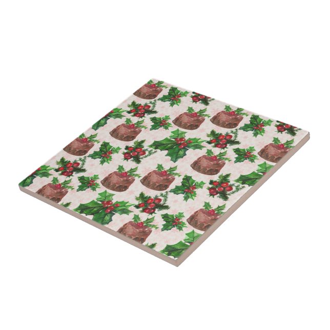 Christmas Cake Tile (Side)