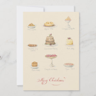 Christmas Cakes Card