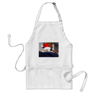 Christmas Calico Cat Standard Apron