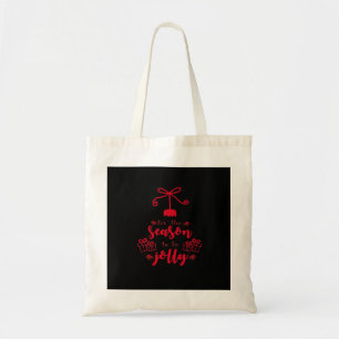Christmas Calligraphy - Tis The Season Tote Bag