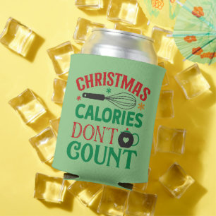 Christmas calories don't count; Christmas; Can Cooler