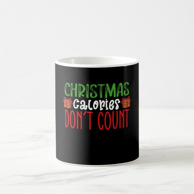 Christmas Calories Don't Count Cookies Family Coffee Mug (Center)
