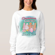 Christmas Calories Don't Count Fun Character 