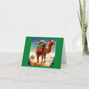 Christmas Camel 2 Holiday Card