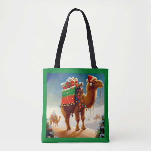 Christmas Camel 2 Tote Bag (Front)