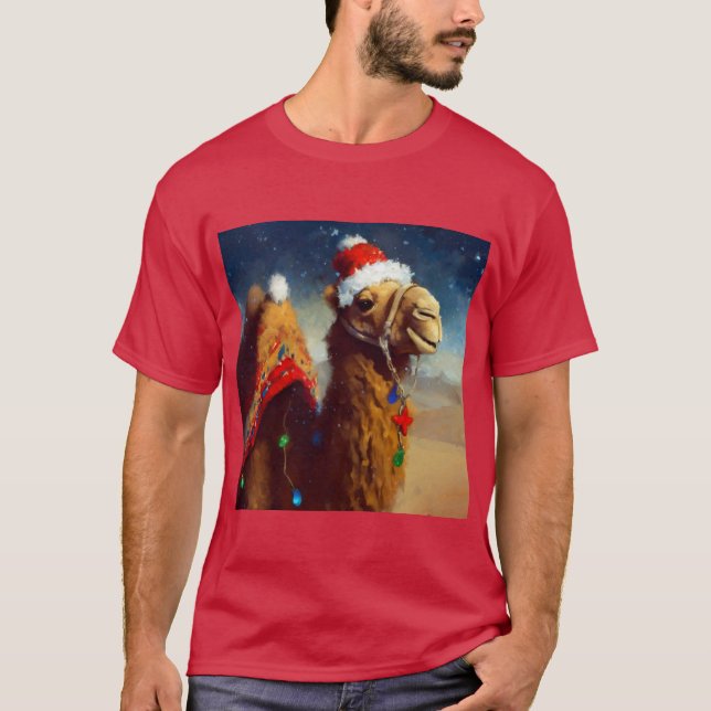 Christmas Camel 3 T-Shirt (Front)