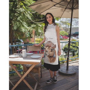 Christmas Camel, customisable Apron