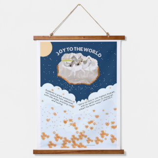 Christmas Camel Gift Caravan Hanging Tapestry