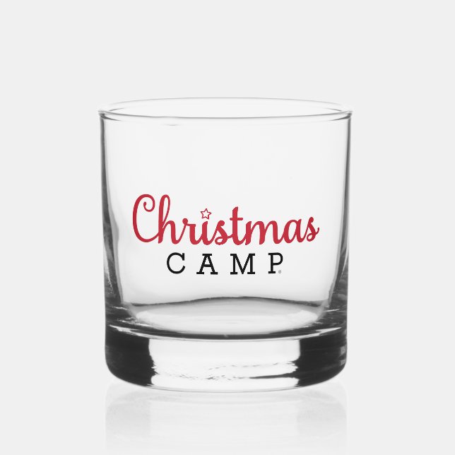 Christmas Camp Glass Barware | Best Glasses (Front)