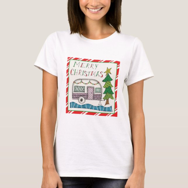 Christmas Camper T-Shirt (Front)