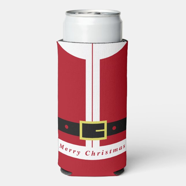 Christmas Can Cooler Santa (Seltzer Back)