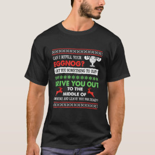 Christmas Can I Refill Your Eggnog T-Shirt
