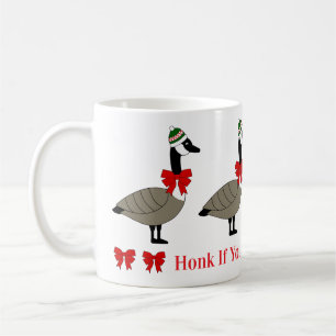 Christmas Canadian Geese Mug