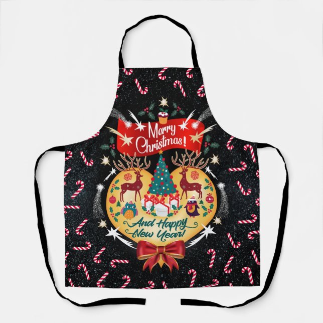 Christmas Candies Apron (Front)