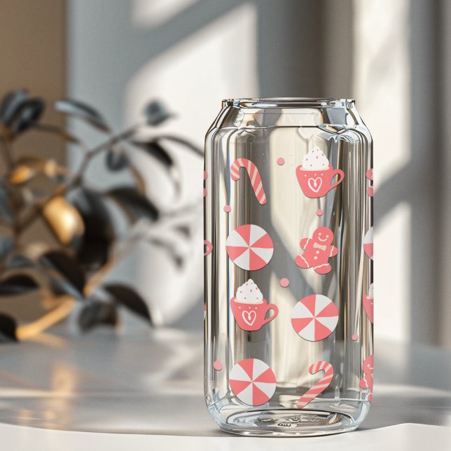 Christmas Candies, Coffee Cups, and Gingerbread Can Glass (Creator Uploaded)