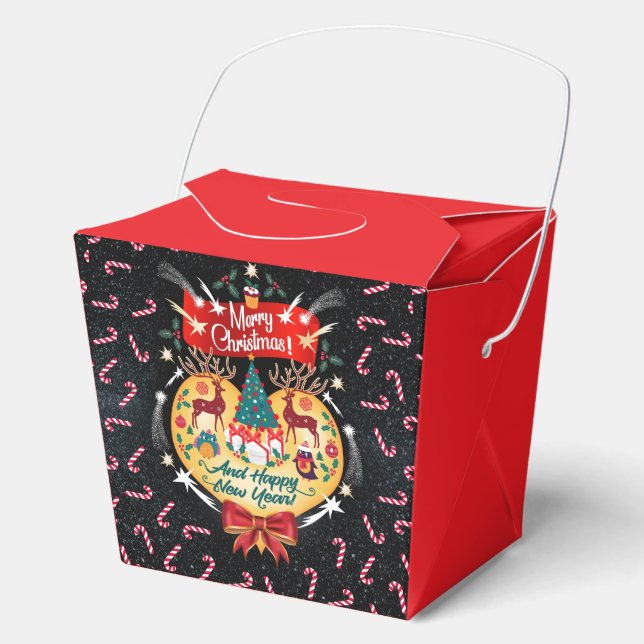 Christmas Candies Favour Box (Front)