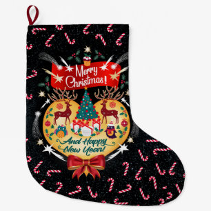 Christmas Candies Large Christmas Stocking