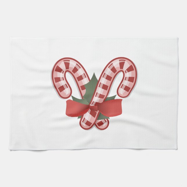 Christmas Candies Tea Towel (Horizontal)