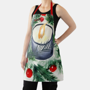 Christmas Candle Apron