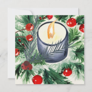 Christmas Candle Card
