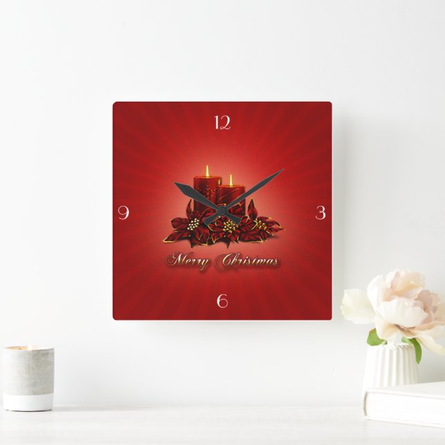 Christmas Candle Clock (Home)
