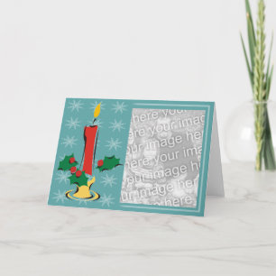 Christmas Candle Holiday Card