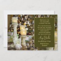 Christmas Candle-Lights - Insert Your Name