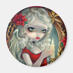 "Christmas Candle" Magnet