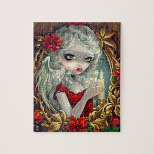 "Christmas Candle" Puzzle (Vertical)