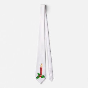 Christmas Candle Tie