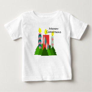 Christmas Candles Baby T-Shirt